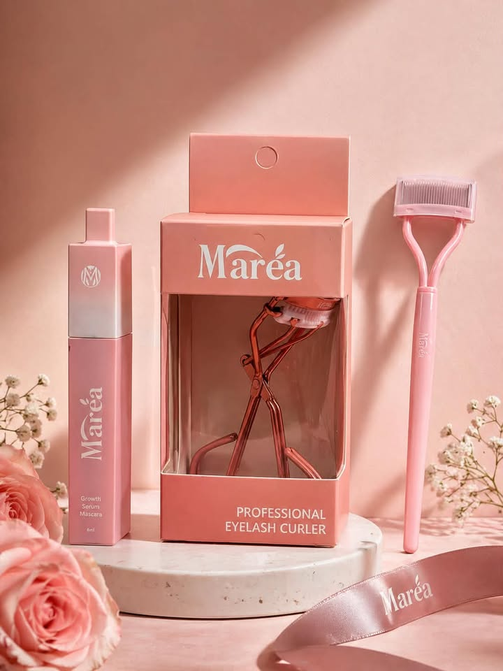 Maréa Lash Essentials Bundle - Mascara, Eyelash Curler and Lash Separator